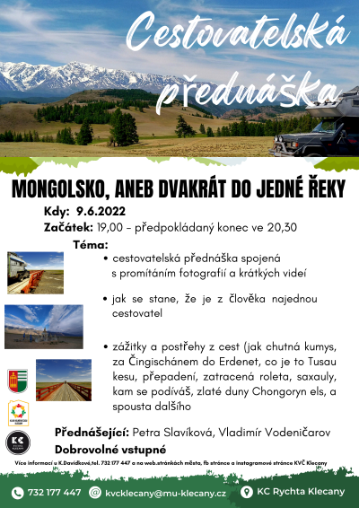 Mongolsko, aneb dvakrát do stejné řeky